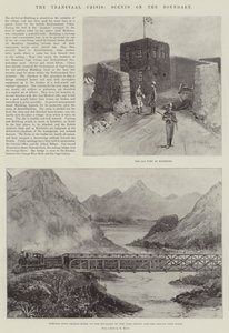 La crisi del Transvaal, scene al confine